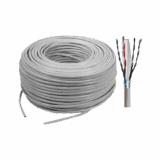 CAT5 FTP - FOILED TWISTED PAIR - SOLID COPPER - 100M