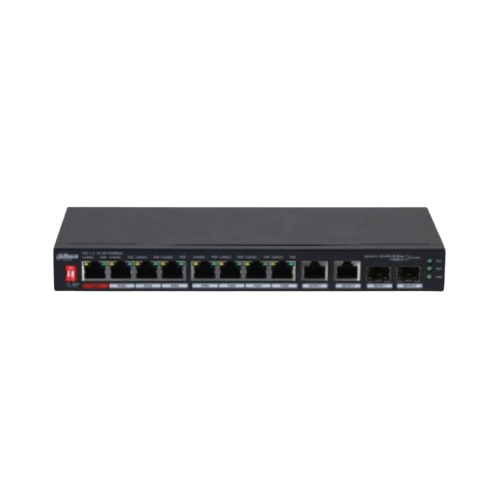 DAHUA GB SWITCH 10 PORT 2 SFP UNMANAGED