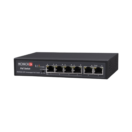 PROVISION SWITCH 4 PORT POE