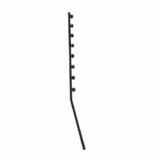NEMTEK SQUARE TUBING 8 WIRE ANGLED BLACK POWDER COATED BRACKET