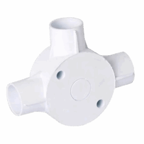PVC CONDUIT - 25MM 3 WAY BOX
