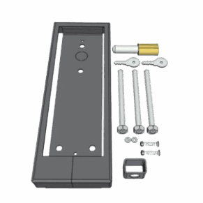 TAKEX THEFT RESISTANT BRACKET AND LOCK
