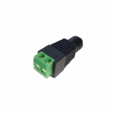 DC JACK PLUG WITH CONNECTOR BLOCK