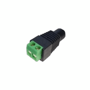 DC JACK PLUG WITH CONNECTOR BLOCK
