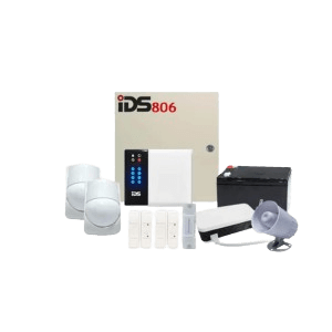 IDS 806 FULL WIRED KIT - 2 MAGS 2 PANICS 2 OPTEX RX SAVER PIR