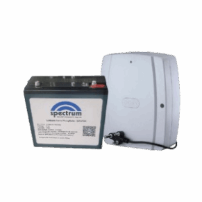 PARADOX 12VDC 6AMP POWER SUPPLY WITH BA2205 18AH LITHIUM BATTERY